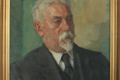 Chresten Hanssen. Maleri: Robert Leepin 1923 (familieeje)